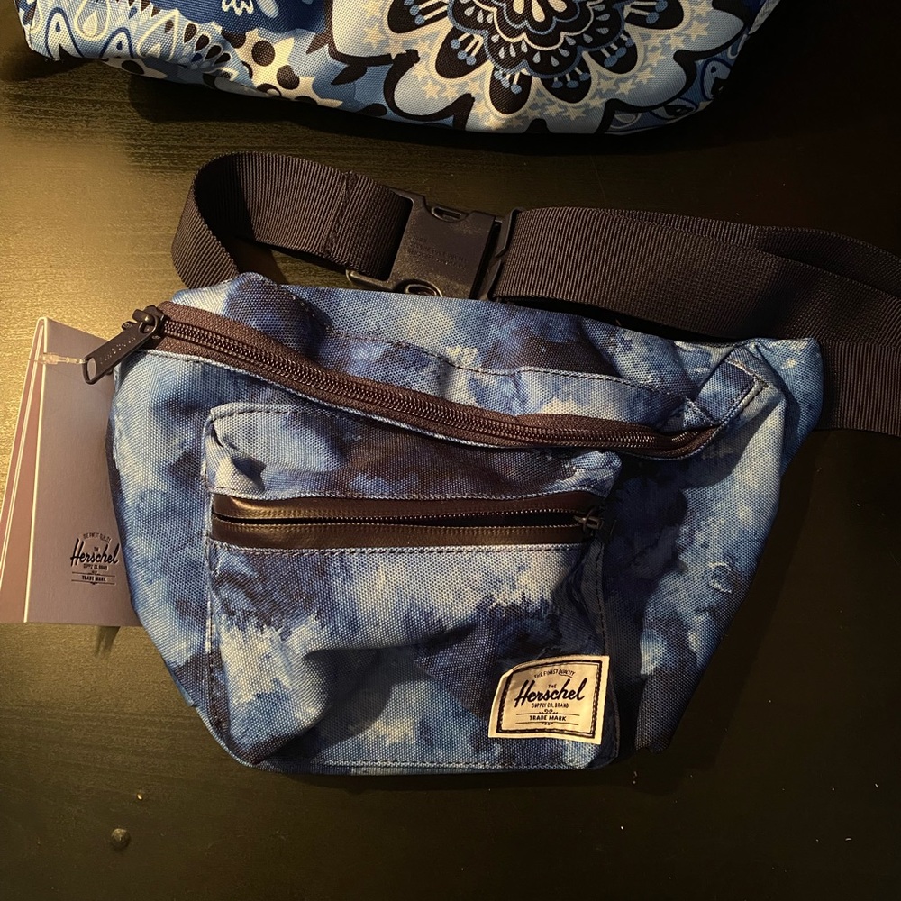 Herschel Blue Fanny Pack